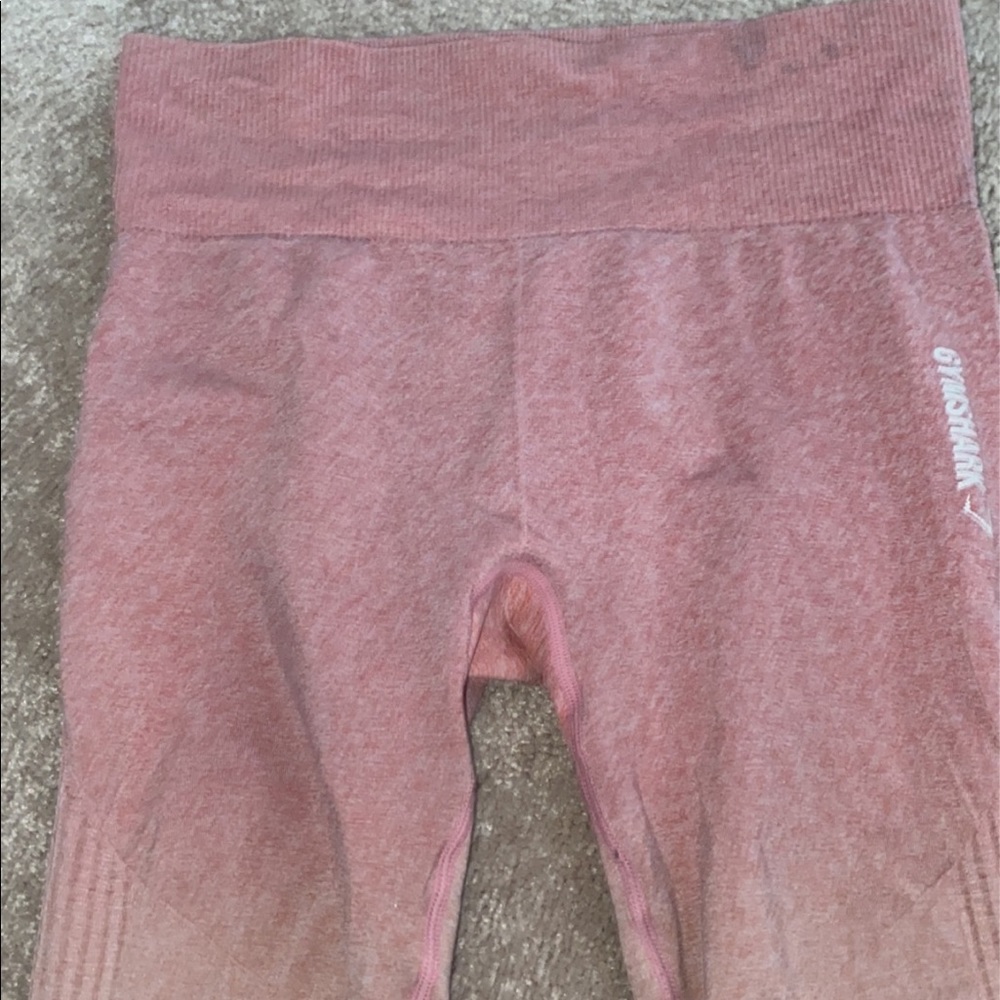 Pink ombré Gymshark leggings